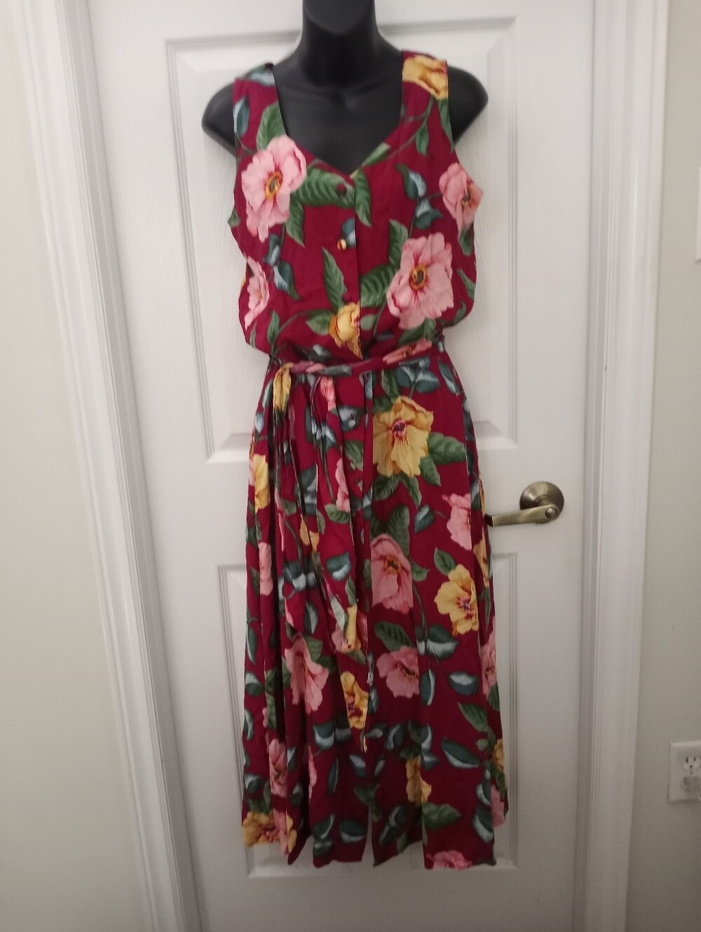 Vintage JESSIE Button Down Dress